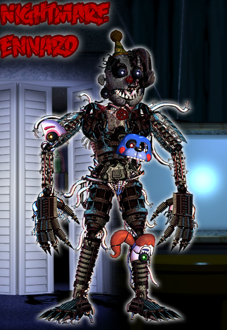 Nightmare Ennard By BlackiieFimose On DeviantArt nightmare-ennard-by-blackiiefimose-on-deviantart