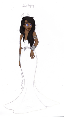 Greek Goddess: Selene