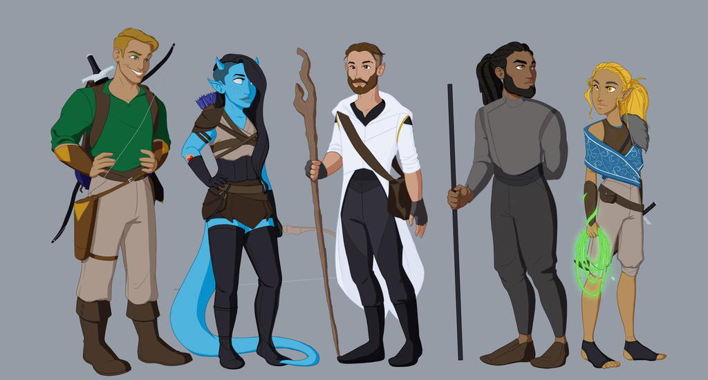 Dungeons and Dragons by JadeAriel