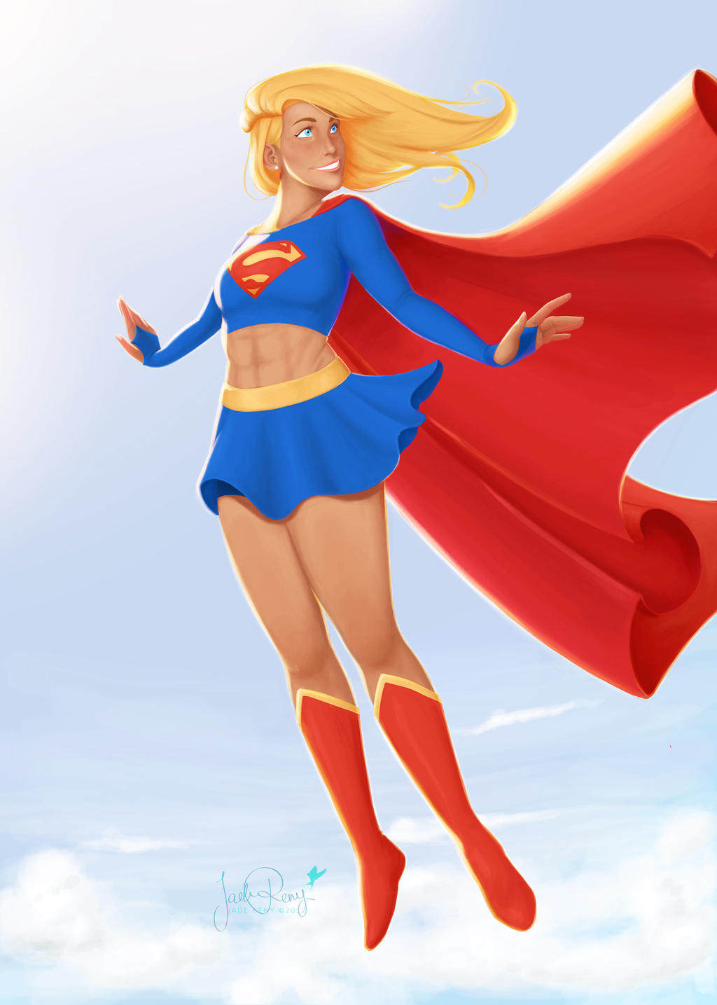 Supergirl by JadeAriel