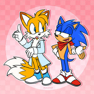 Older Sonic and Tails