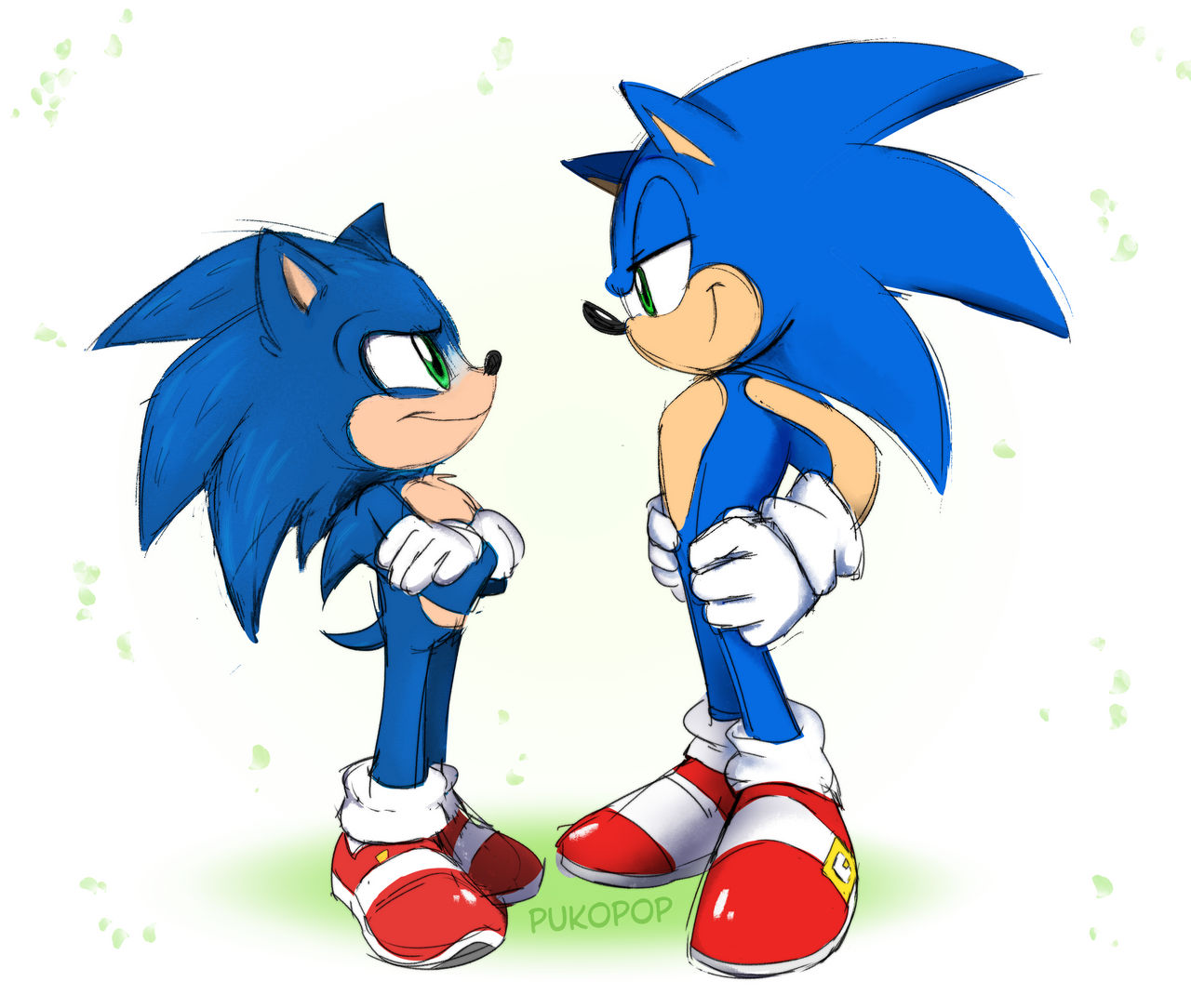 Sonic and Movie Sonic went to The Game Awards 2021 by trungtranhaitrung on  DeviantArt