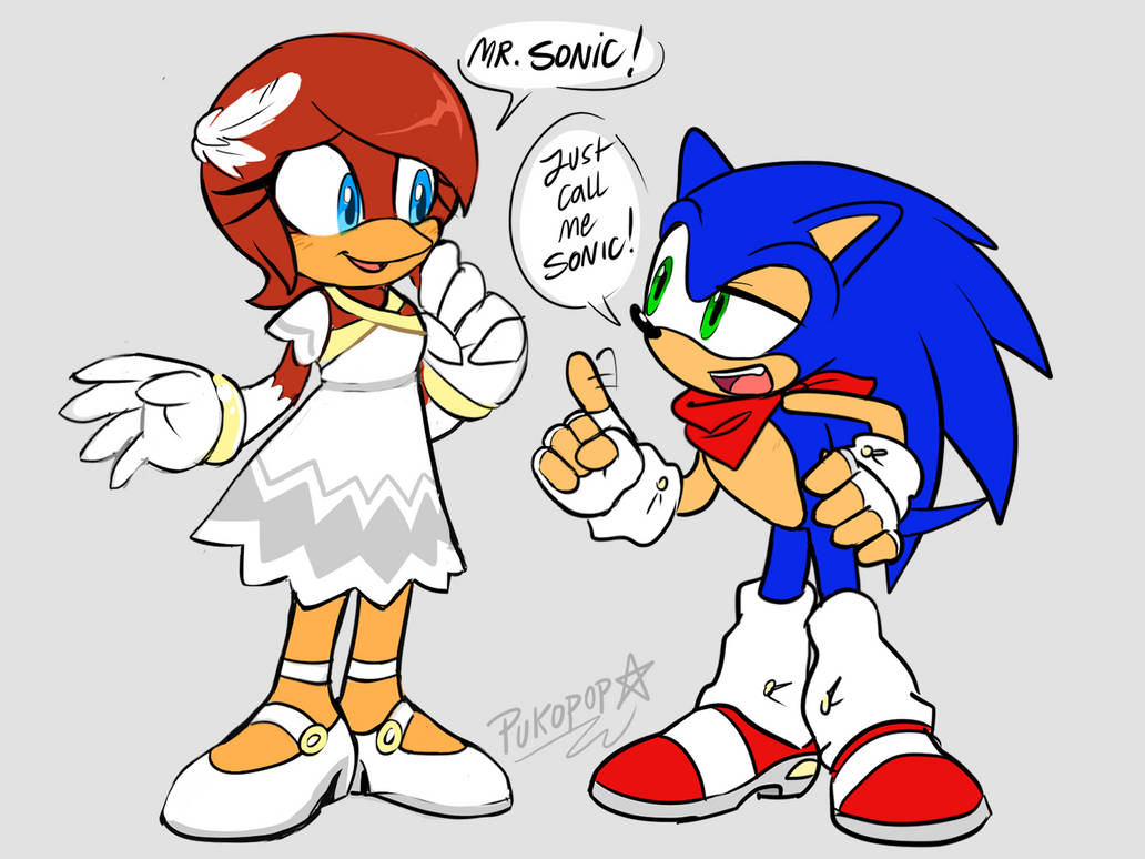 Elise And Sonic By PukoPop On DeviantArt elise-and-sonic-by-pukopop-on-deviantart