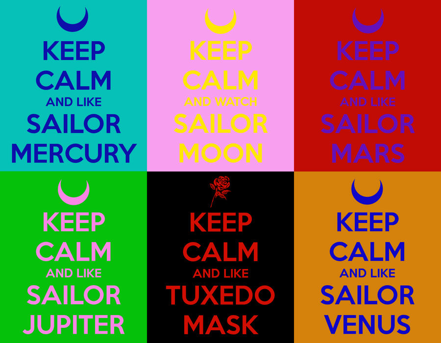 Keep Calm Inner Senshi