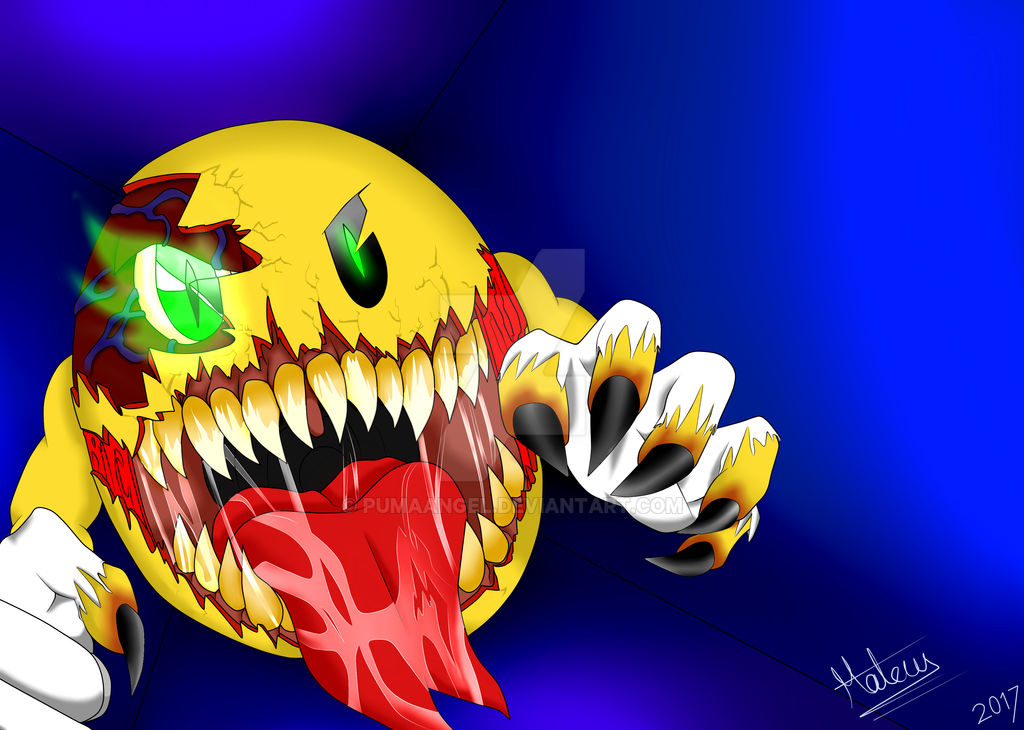 Pacverse Deviantart PacmanVersiondigital by pumaangel on DeviantArt