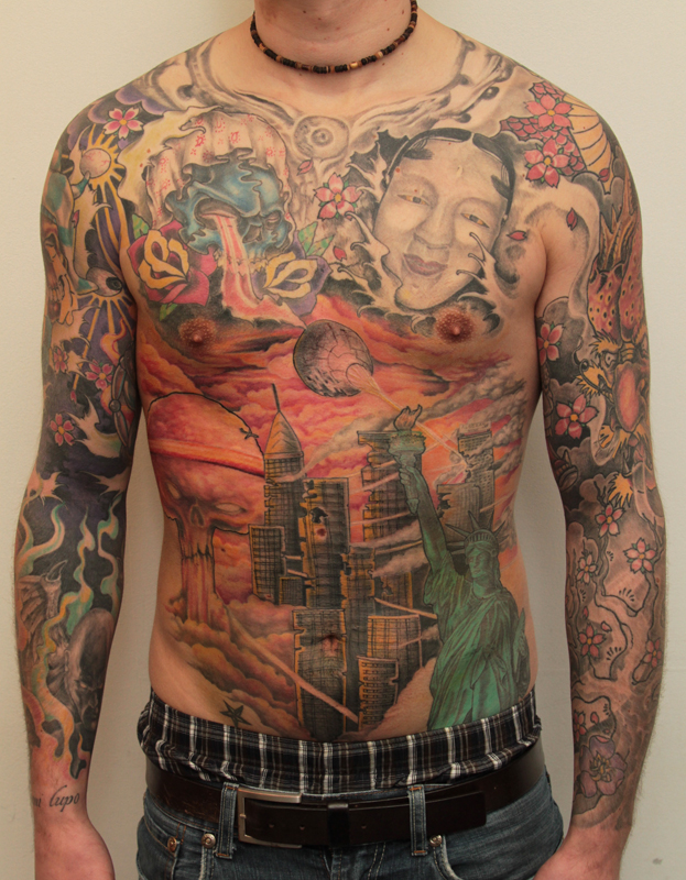 chest piece...nearly done