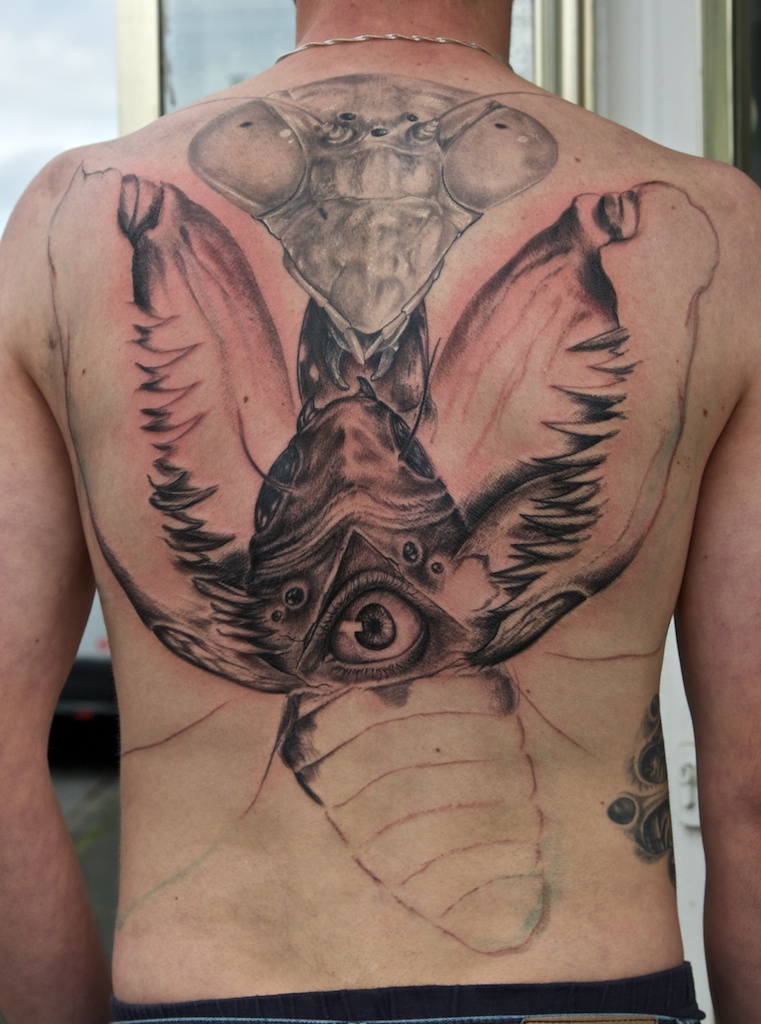 mantis backpiece project