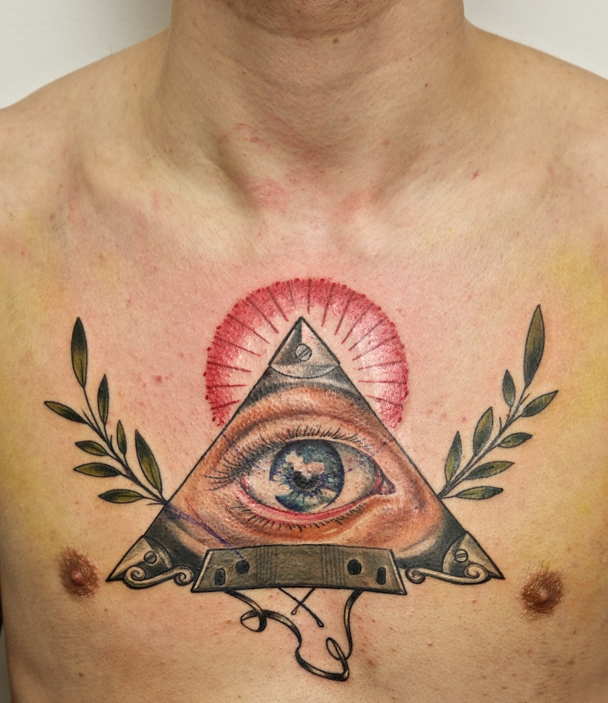 freemason on chest