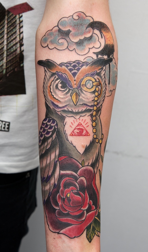 owl tattoo