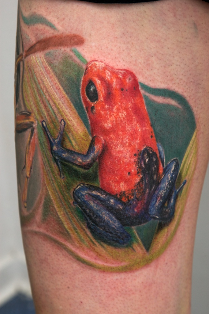 frog tattoo
