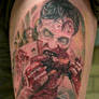 Walking dead zombie tattoo