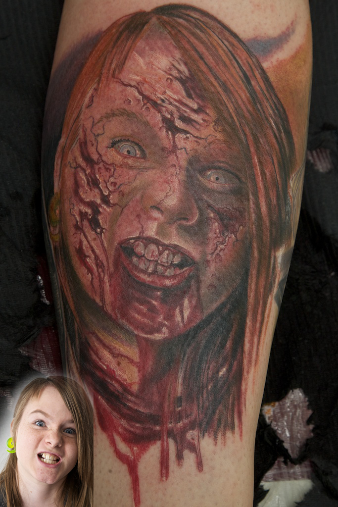 zombie tattoo