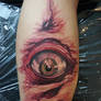 eyebal tattoo