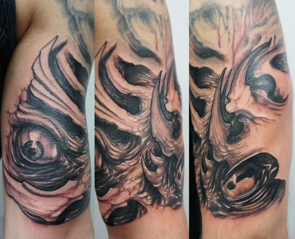 Freestyle Tattoo In Progress By Graynd On DeviantArt