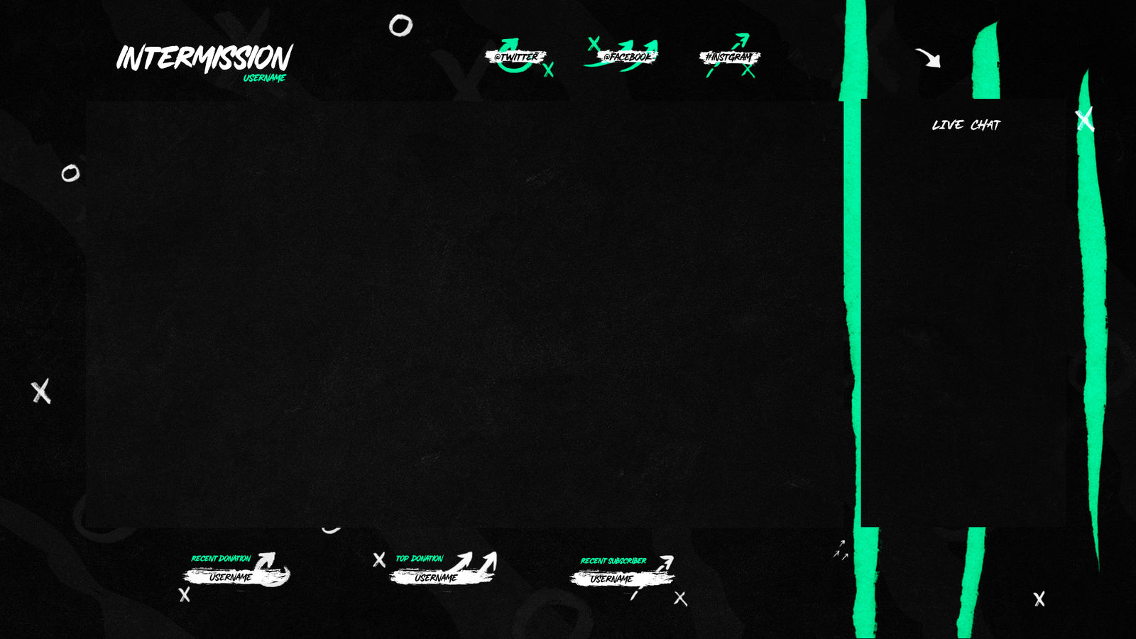 Sport Streaming Overlay for twitch by Thecreatorshub on DeviantArt