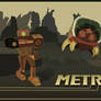 Metroid Postcard