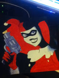 Harley Quinn requested drawing