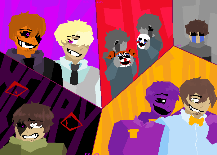 Dsaf Fight Crossover AU - FNaF x DSaF by CrazyTheoristLady on DeviantArt