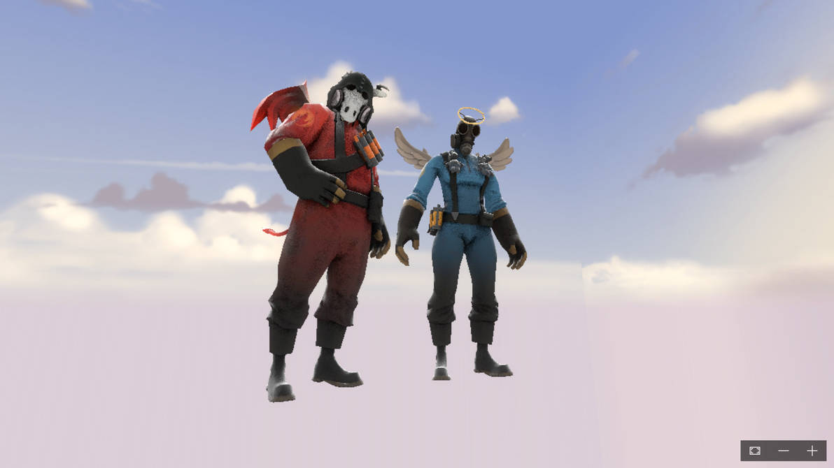 Pyro Devil and Angel by legofan123987 on DeviantArt