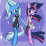 Trixie and Twilight