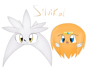 Silver X Tikal .Chibi Face. by LuckyClau