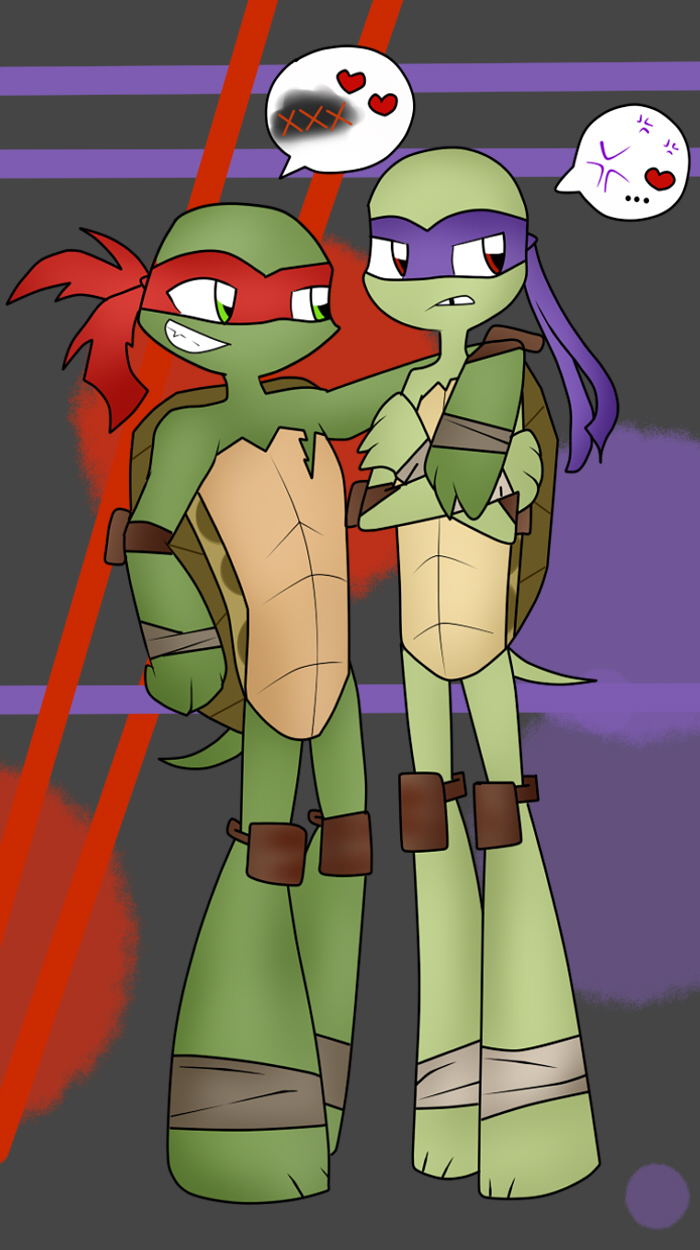 . : Raph X Donnie . :