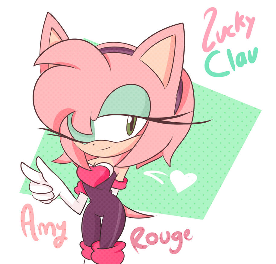 Amy Rouge - Fanart by LuckyClau on DeviantArt