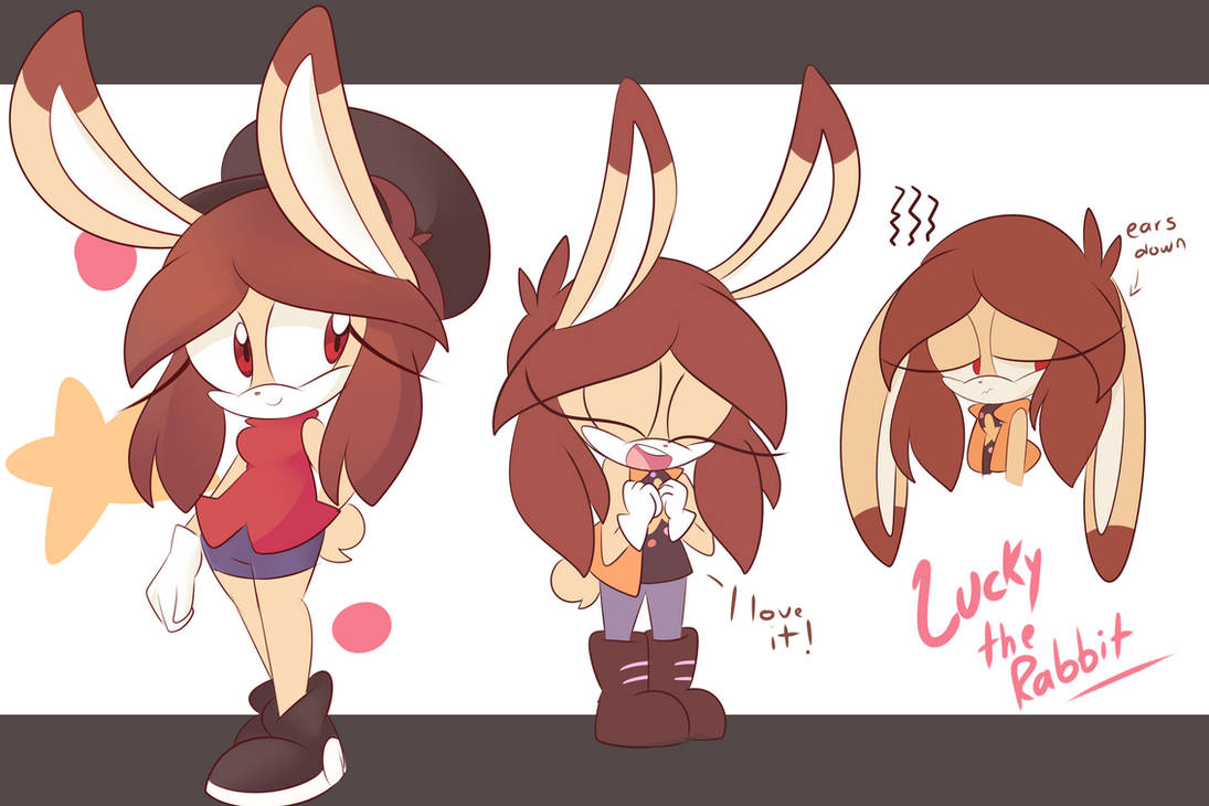 Lucky The Rabbit by LuckyClau on DeviantArt
