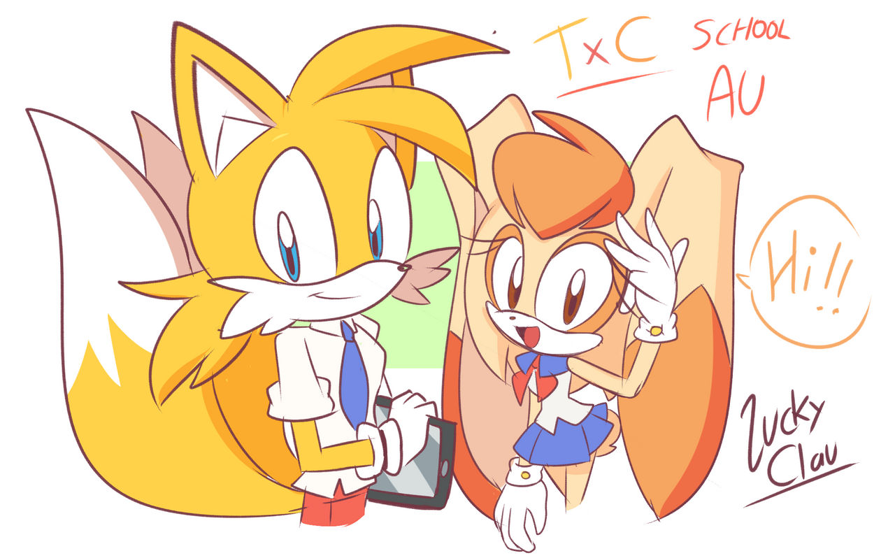 Taiream - AU School by LuckyClau on DeviantArt