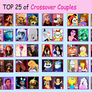 My Top 25 Crossover Couples (Pt 1)