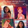 Hercules x Moana Collage