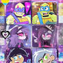 Pan x Ace x Bi Pride Collage (Leo x Via x Danny)