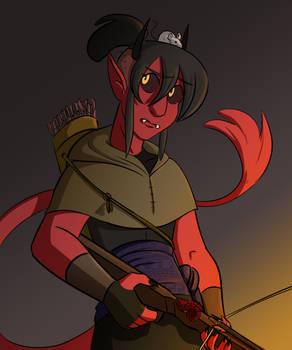 Fingwin- Tiefling Rogue