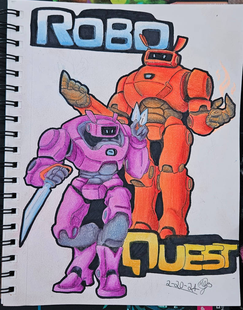 Elementalist and Recon from Roboquest by MJTJ115 on DeviantArt