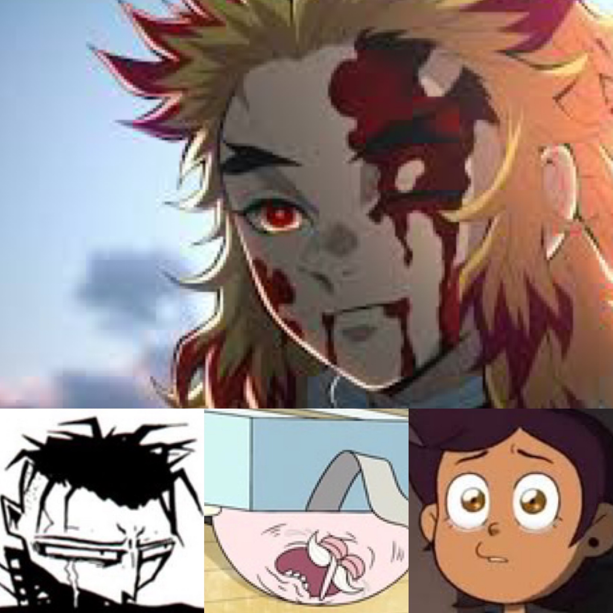 Sad reaction to Rengoku death by CreativeWeirdStorm on DeviantArt