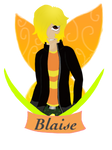 Blaise (Comm. Sapphiremantis) by ElrokFoxx