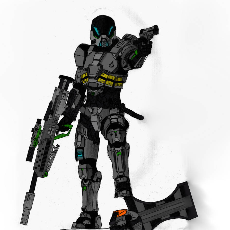 Mercenary by TheMeta73 on DeviantArt