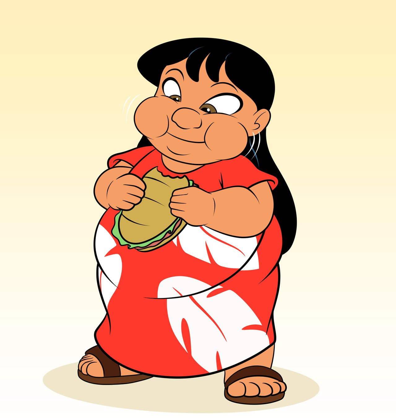 Multoon Lilo Lilo growing up and round 1 by disguting on DeviantArt