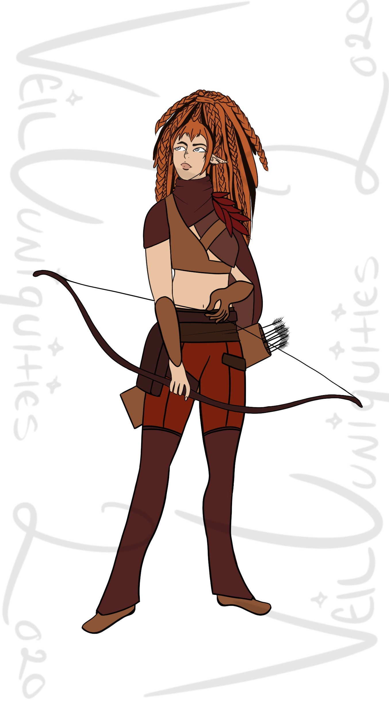 The Wild child rogue by VeilUniquities on DeviantArt