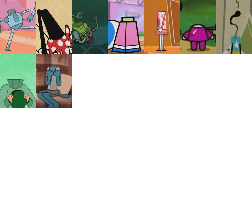 Headless Cartoon Girl Collage by Mannmakerstudio on DeviantArt