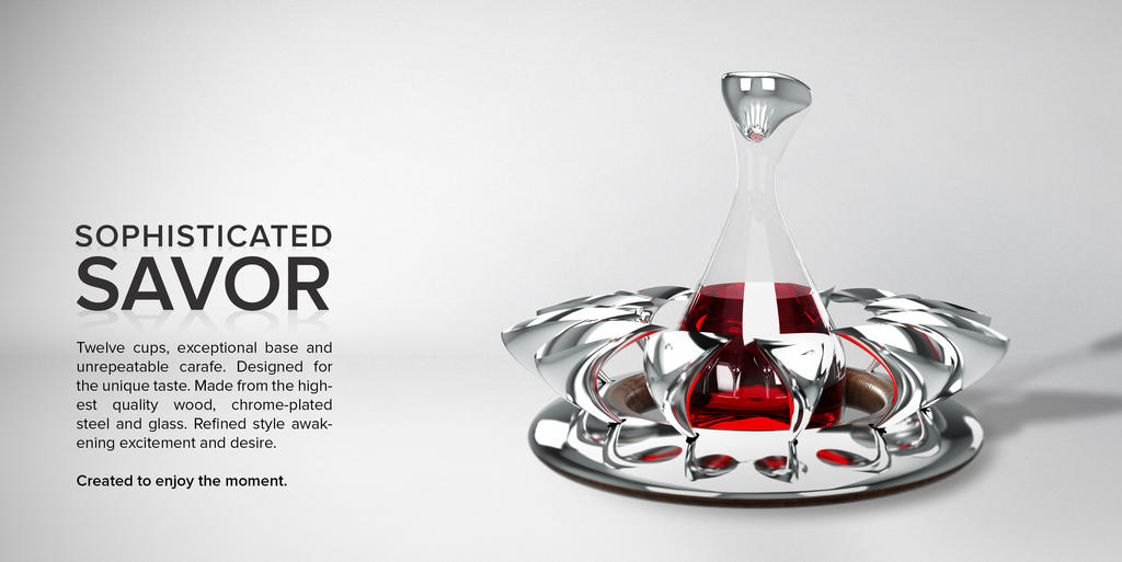 Industrial Design - Sophisticated Savor by DoliwaWorkshop