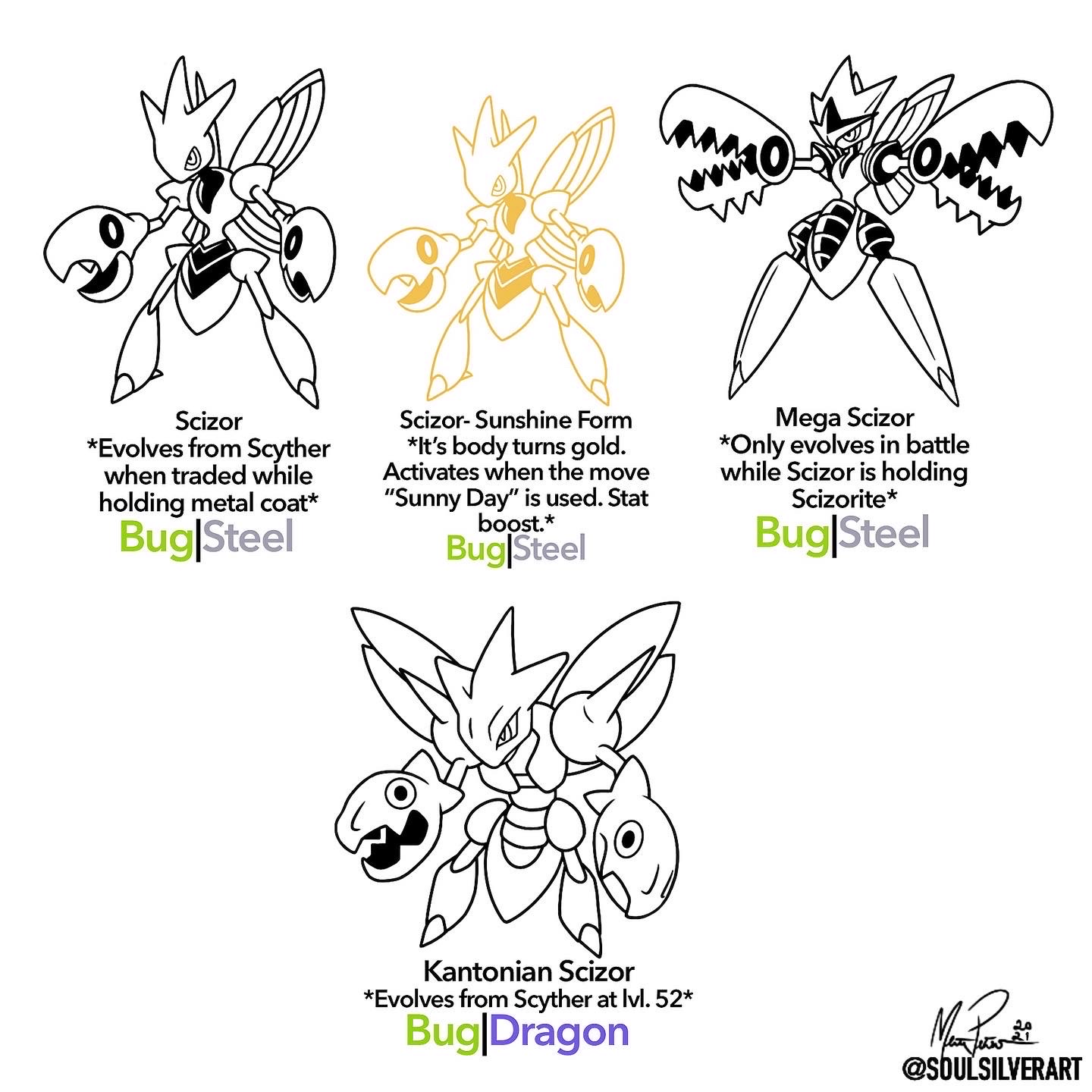 Scyther Evolution Chart scyther-evolution-chart
