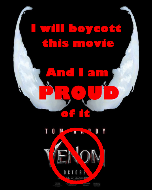 Boycott Venom Movie by KurvosVicky
