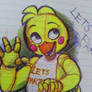 School Doodling: Toy Chica