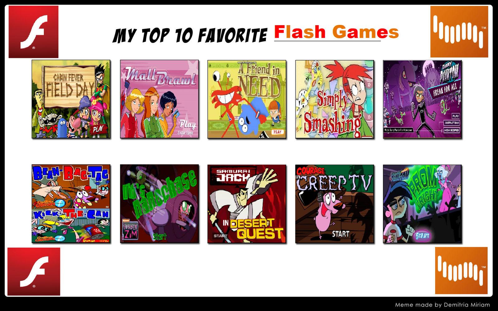 My Top 10 Favorite Flash Games by pharrel3009 on DeviantArt