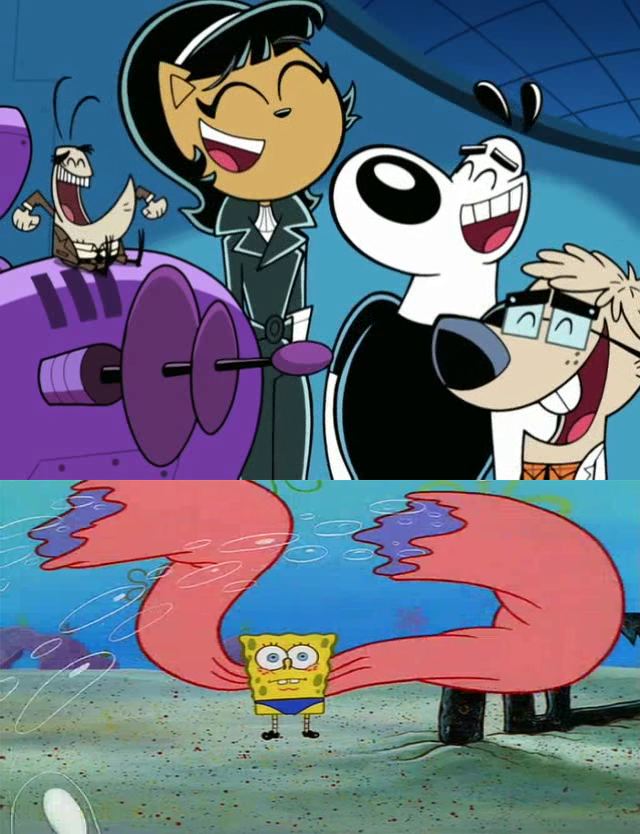Tuff Laughs At Spongebob's Exploding Muscles by pharrel3009 on DeviantArt
