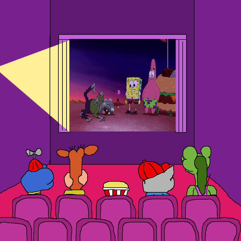 Edmark Characters Watch The Spongebob Movie by pharrel3009 on DeviantArt