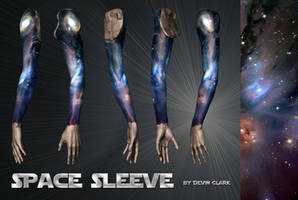 Space Sleeve Tattoo