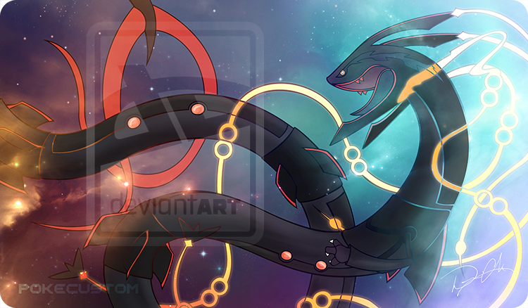 0384 - Mega Rayquaza Illusion Shiny Fan Art Edit by JorMxDos on DeviantArt