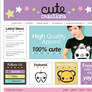 CUTE CREATIONS: Website